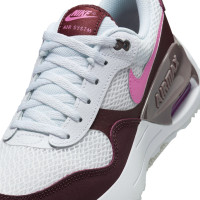 Nike Air Max Systm Sneakers Kids Wit Roze Bordeauxrood