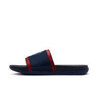 Nike Paris Saint Germain Slippers 2024-2025 Donkerblauw Rood