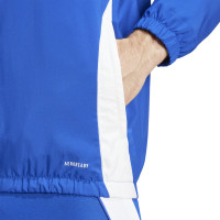 adidas Tiro 24 Windbreaker Blauw Wit