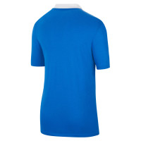 Nike Dri-Fit Park 20 Polo Dames Blauw Wit