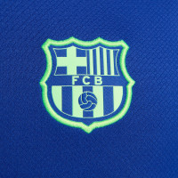 Nike FC Barcelona Strike Trainingsset 2024-2025 Blauw Donkergrijs Lichtgroen