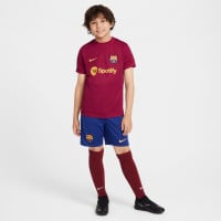 Nike FC Barcelona Academy Pro Trainingsshirt 2024-2025 Kids Rood Geel