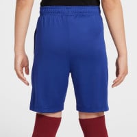 Nike FC Barcelona Academy Pro Trainingsbroekje 2024-2025 Kids Blauw Geel