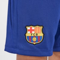 Nike FC Barcelona Academy Pro Trainingsbroekje 2024-2025 Kids Blauw Geel