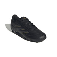 adidas Copa Pure 2 League Gras Voetbalschoenen (FG) Kids Zwart Goud