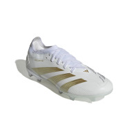 adidas Predator Pro Gras Voetbalschoenen (FG) Wit Goud