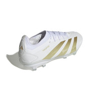 adidas Predator Pro Gras Voetbalschoenen (FG) Wit Goud