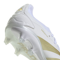 adidas Predator Pro Gras Voetbalschoenen (FG) Wit Goud