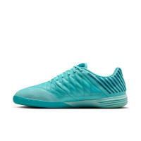 Nike Lunar Gato II Zaalvoetbalschoenen (IN) Turquoise Wit