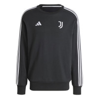 adidas Juventus DNA Crew Sweater 2024-2025 Zwart Wit