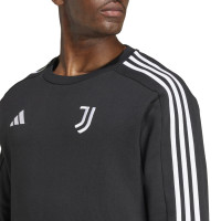 adidas Juventus DNA Crew Joggingpak 2024-2025 Zwart Wit