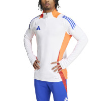 adidas Tiro 24 Trainingspak 1/4-Zip Wit Rood Donkerblauw