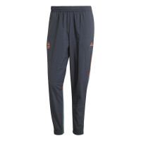 adidas Bayern München Culturewear Joggingbroek Woven 2024-2025 Grijs Oranje Groen