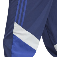 adidas Manchester United Culturewear Trainingspak Woven Full-Zip 2024-2025 Donkerblauw Blauw