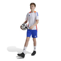 adidas Tiro 24 Trainingsbroekje Kids Blauw Rood Wit