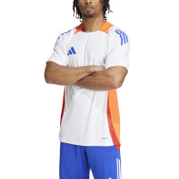 adidas Tiro 24 Trainingsshirt Wit Oranje Blauw Rood