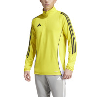 adidas Tiro 24 Trainingstrui 1/4-Zip Geel Wit