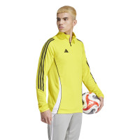 adidas Tiro 24 Trainingspak 1/4-Zip Geel Zwart Wit