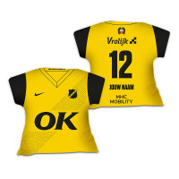 NAC Breda Shirtkussen Thuisshirt 24-25 Gepersonaliseerd