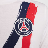 Nike Paris Saint-Germain Iconic Set Woven 2024-2025 Wit Donkerblauw Rood