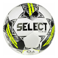 Select Club DB Voetbal Maat 3 Wit Grijs Felgeel