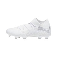 PUMA Future 7 Ultimate Gras / Kunstgras Voetbalschoenen (MG) Wit Zilver