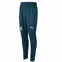 PUMA Olympique Marseille Trainingsbroek 2024-2025 Donkerblauw Wit