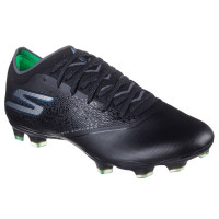 Skechers Razor 1.5 Elite Gras Voetbalschoenen (FG) Zwart Zilver