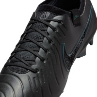 Nike Tiempo Legend 10 Elite Gras Voetbalschoenen (FG) Zwart Donkergroen