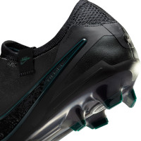 Nike Tiempo Legend 10 Elite Gras Voetbalschoenen (FG) Zwart Donkergroen