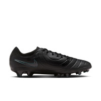 Nike Tiempo Legend 10 Pro Gras Voetbalschoenen (FG) Zwart Donkergroen