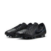 Nike Tiempo Legend 10 Pro Kunstgras Voetbalschoenen (AG) Zwart Donkergroen