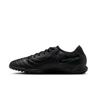 Nike Tiempo Legend 10 Pro Turf Voetbalschoenen (TF) Zwart Donkergroen