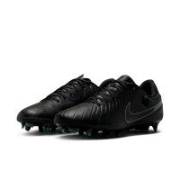 Nike Tiempo Legend 10 Academy Gras / Kunstgras Voetbalschoenen (MG) Zwart Donkergroen