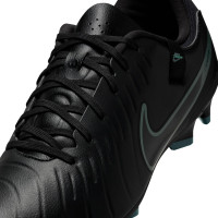 Nike Tiempo Legend 10 Academy Gras / Kunstgras Voetbalschoenen (MG) Zwart Donkergroen