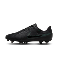 Nike Tiempo Legend 10 Academy IJzeren-Nop Voetbalschoenen (SG) Anti-Clog Zwart Donkergroen