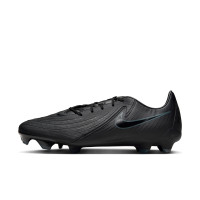 Nike Phantom GX II Academy Gras / Kunstgras Voetbalschoenen (MG) Zwart Donkergroen