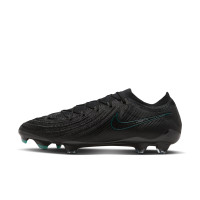 Nike Phantom GX II Elite Gras Voetbalschoenen (FG) Zwart Donkergroen