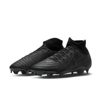 Nike Phantom Luna II Pro Gras Voetbalschoenen (FG) Zwart Donkergroen