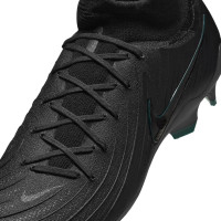 Nike Phantom Luna II Pro Gras Voetbalschoenen (FG) Zwart Donkergroen