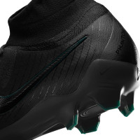 Nike Phantom Luna II Pro Gras Voetbalschoenen (FG) Zwart Donkergroen