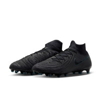 Nike Phantom Luna II Elite Kunstgras Voetbalschoenen (AG) Zwart Donkergroen