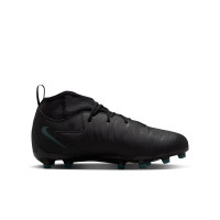 Nike Phantom Luna II Academy Gras / Kunstgras Voetbalschoenen (MG) Kids Zwart Donkergroen