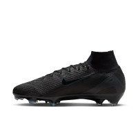 Nike Zoom Mercurial Superfly 10 Elite Gras Voetbalschoenen (FG) Zwart Donkergroen