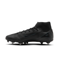 Nike Zoom Mercurial Superfly 10 Academy IJzeren-Nop Voetbalschoenen (SG) Anti-Clog Zwart Donkergroen