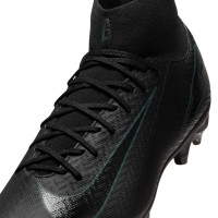 Nike Zoom Mercurial Superfly 10 Academy IJzeren-Nop Voetbalschoenen (SG) Anti-Clog Zwart Donkergroen