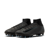 Nike Zoom Mercurial Superfly 10 Elite Kunstgras Voetbalschoenen (AG) Zwart Donkergroen