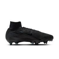 Nike Zoom Mercurial Superfly 10 Elite IJzeren-Nop Voetbalschoenen (SG) Zwart Donkergroen