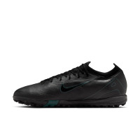 Nike Zoom Mercurial Vapor 16 Pro Turf Voetbalschoenen (TF) Zwart Donkergroen