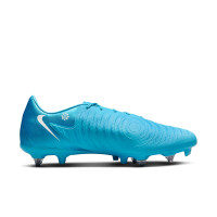 Nike Phantom GX II Academy IJzeren-Nop Voetbalschoenen (SG) Anti-Clog Blauw Wit